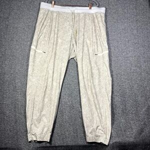 Athleta Venture Printed High Rise Jogger Pants Size 18 Athleisure Women’s Gray
